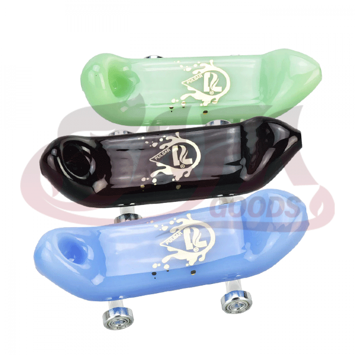 PULSAR 4.75" Rolling Skateboard Handpipe